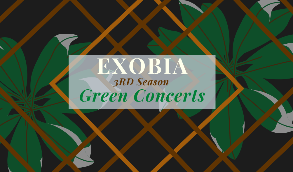 Exobia's Green Concerts featuring indie alternative band3RD Season